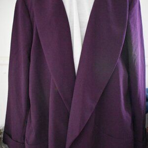 Calvin Klein Purple Jacket 18w formal and business